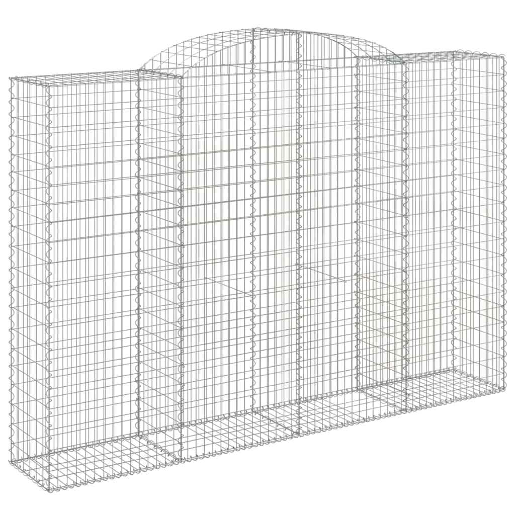 Arched Gabion Basket 300x50x200/220 cm Galvanised Iron