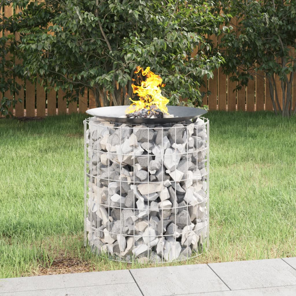 Gabion Fire Pit | Outdoor Fire Pit | Outdoor Furniture UK