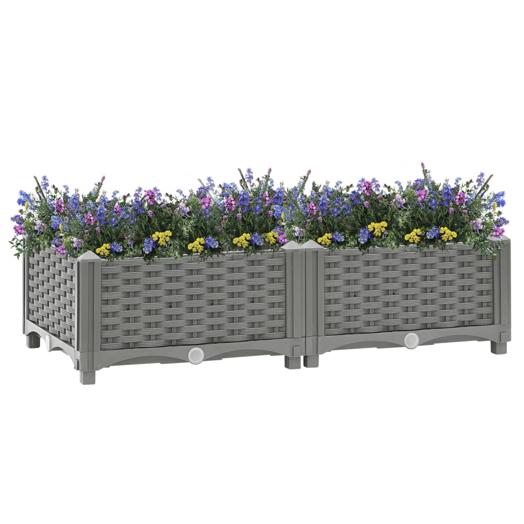 Raised Bed 80x40x23 cm Polypropylene