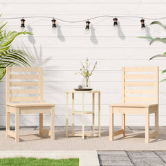 Garden Chairs 2 pcs 50x48x91.5 cm Solid Wood Pine