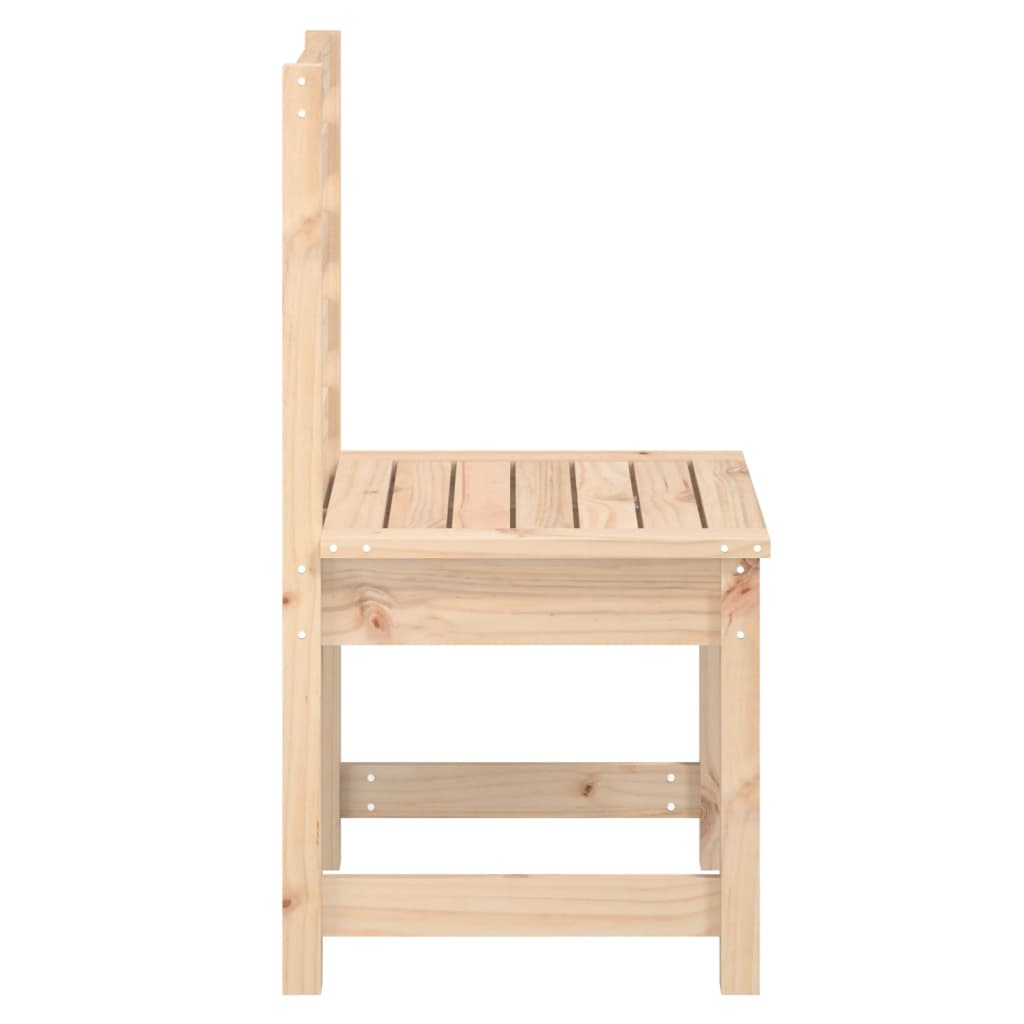 Garden Chairs 2 pcs 50x48x91.5 cm Solid Wood Pine