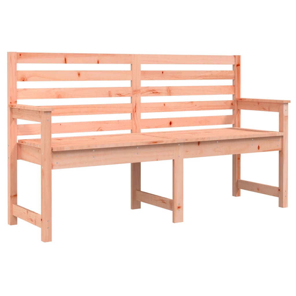 Garden Bench 159.5x48x91.5 cm Solid Wood Douglas