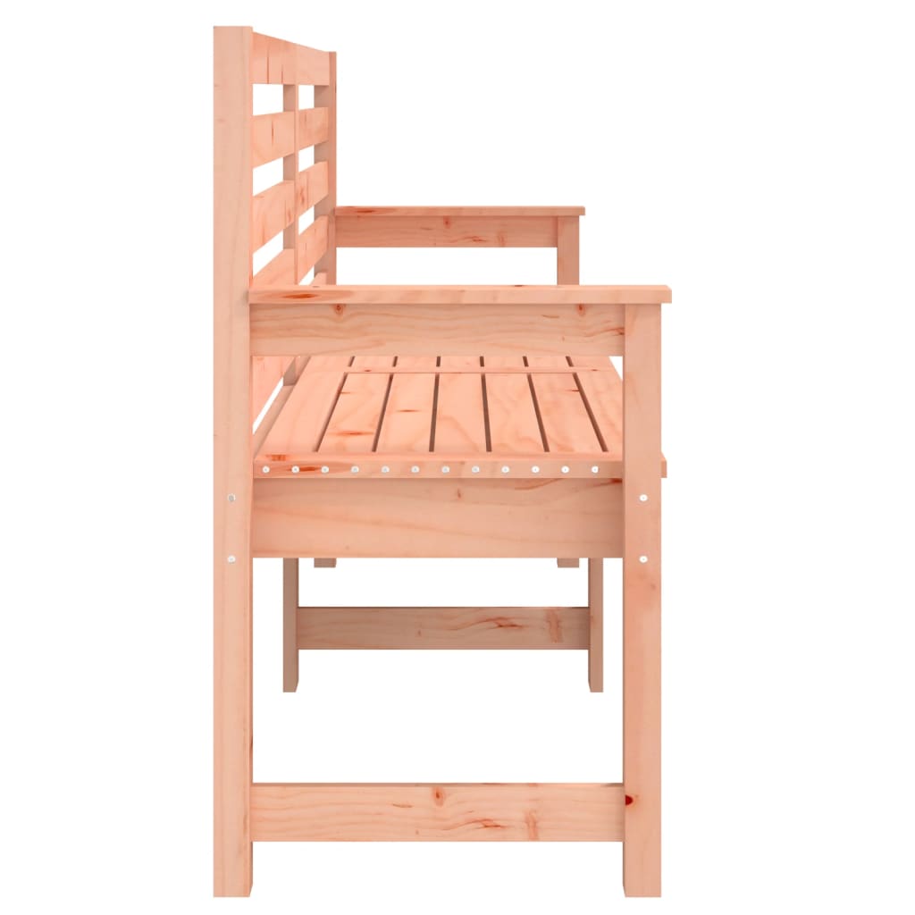 Garden Bench 159.5x48x91.5 cm Solid Wood Douglas