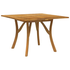 Garden Table 110x110x75 cm Solid Wood Acacia