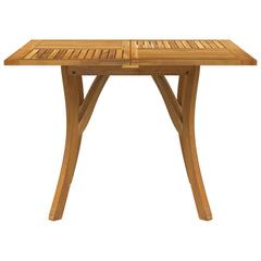 Garden Table 110x110x75 cm Solid Wood Acacia