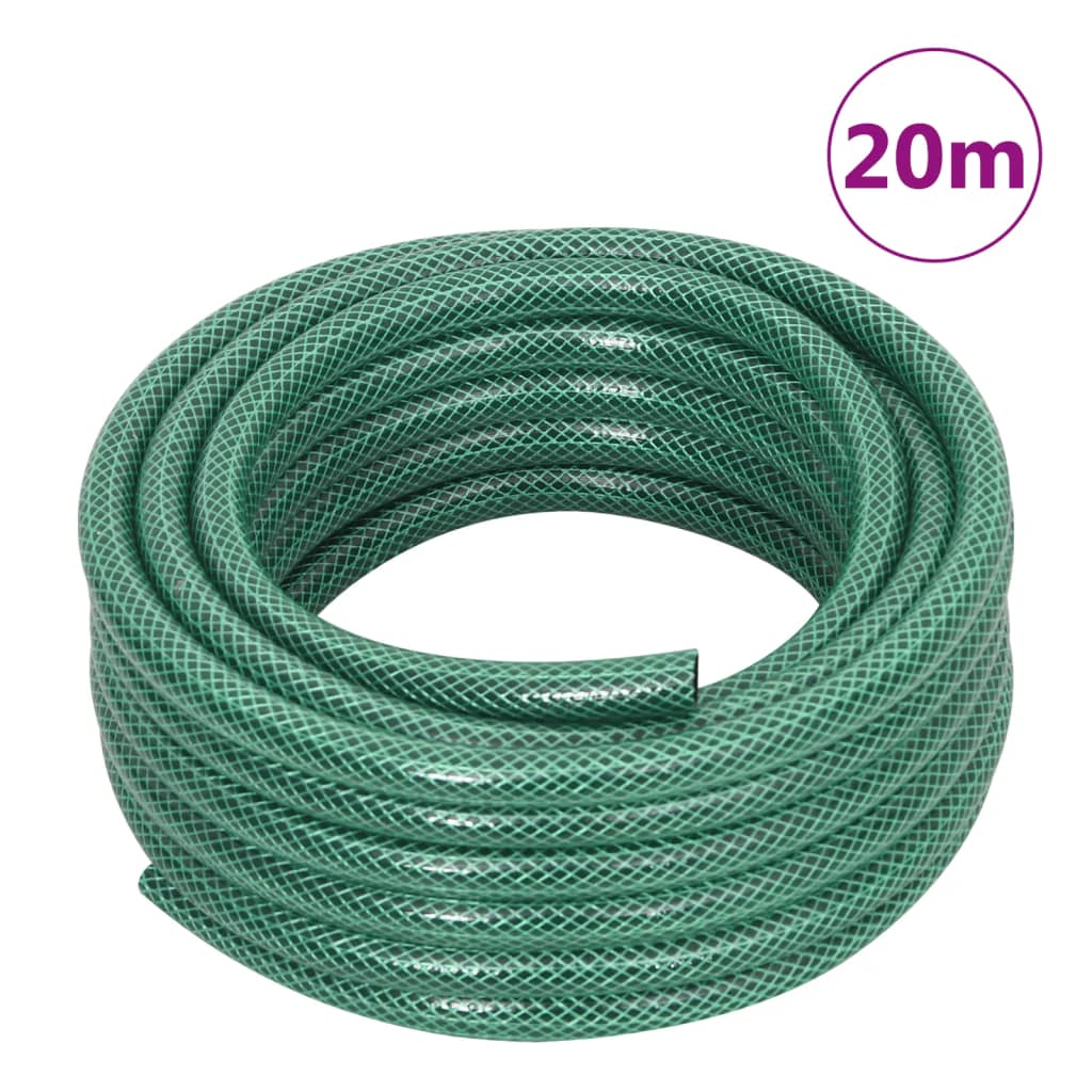 Garden Hose Green 0.5" 20 m PVC