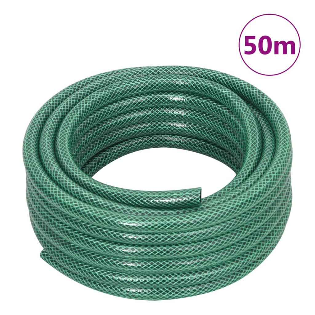 Garden Hose Green 0.5" 50 m PVC