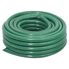 Garden Hose with Fitting Set Green 0.75" 10 m PVC