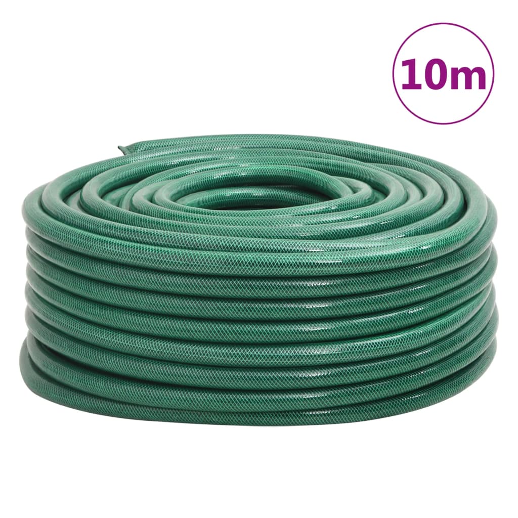 Garden Hose Green 1" 10 m PVC