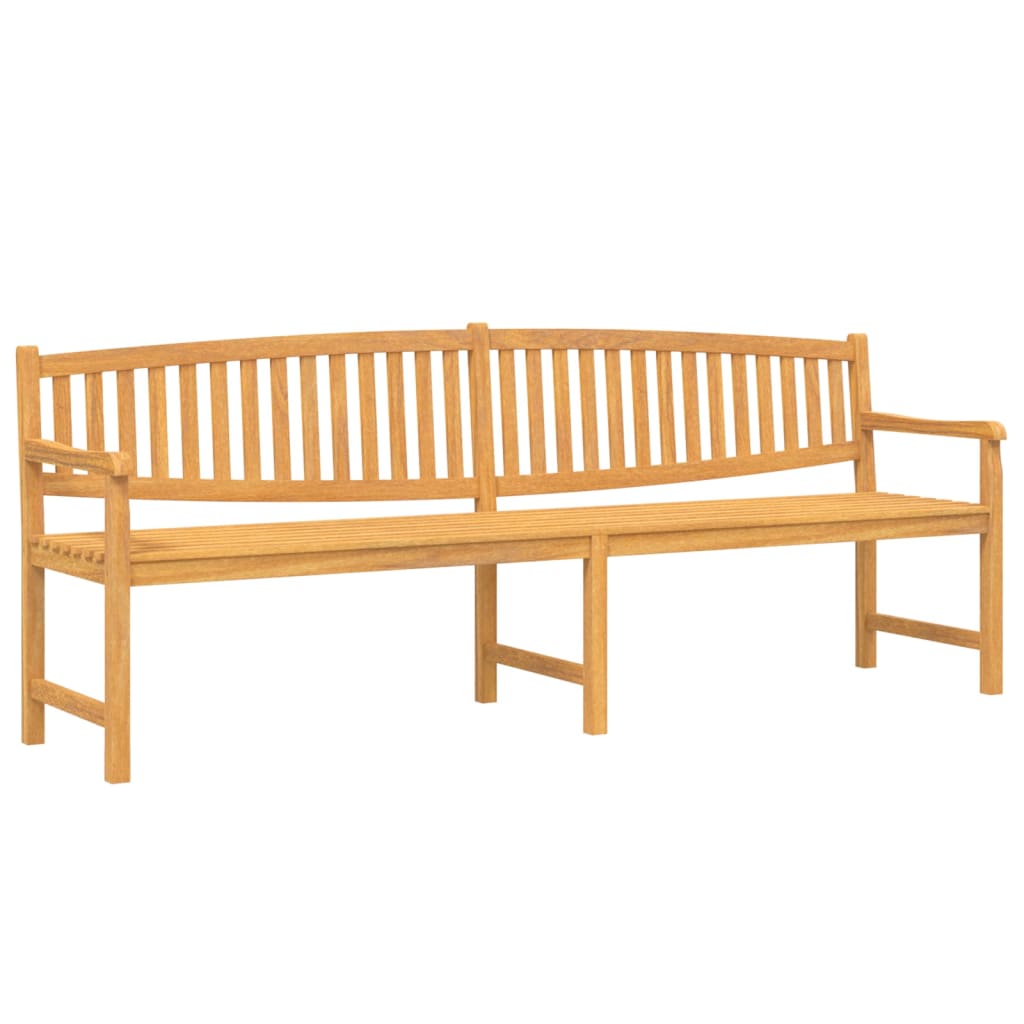 Garden Bench 228x59.5x90 cm Solid Teak Wood