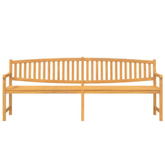 Garden Bench 228x59.5x90 cm Solid Teak Wood