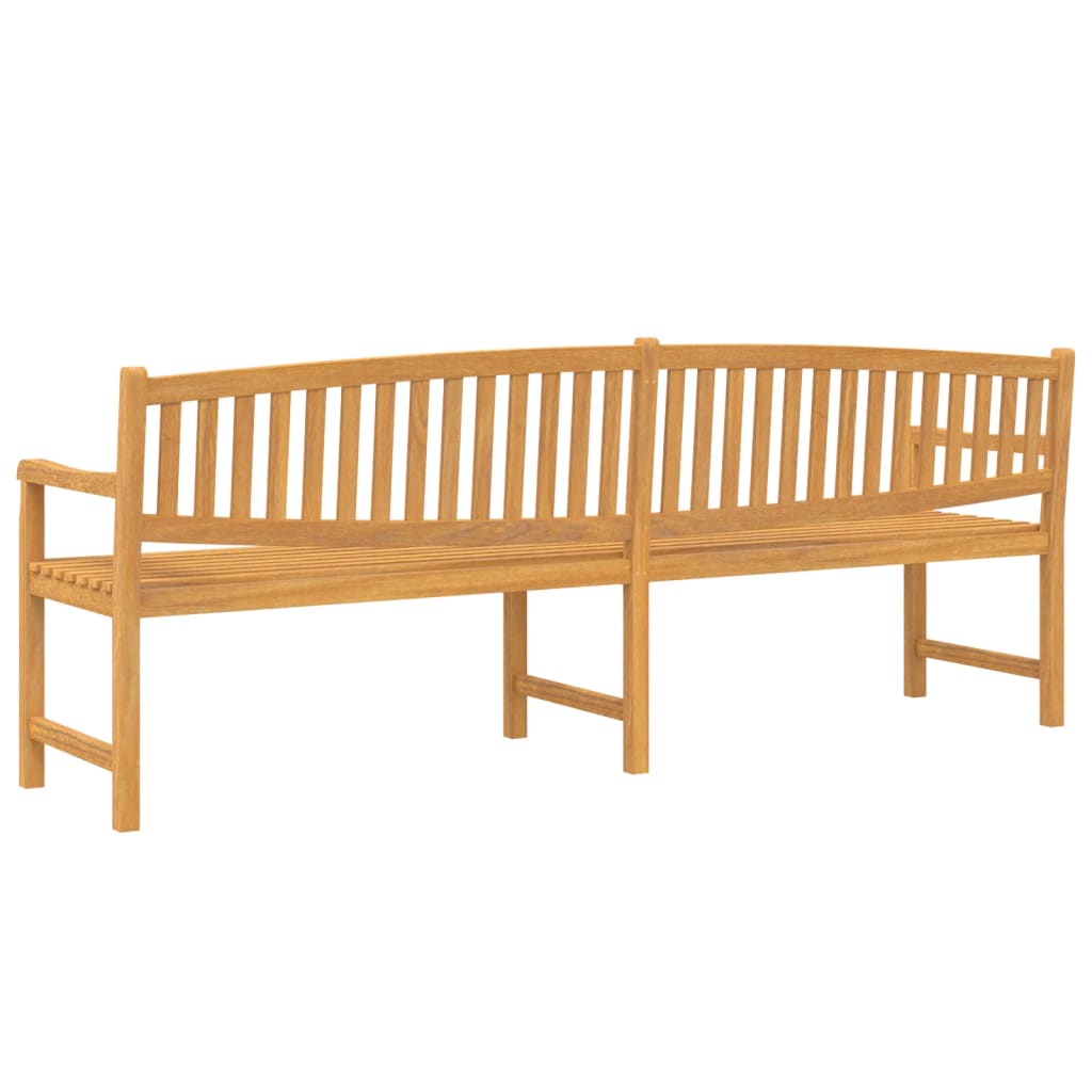 Garden Bench 228x59.5x90 cm Solid Teak Wood