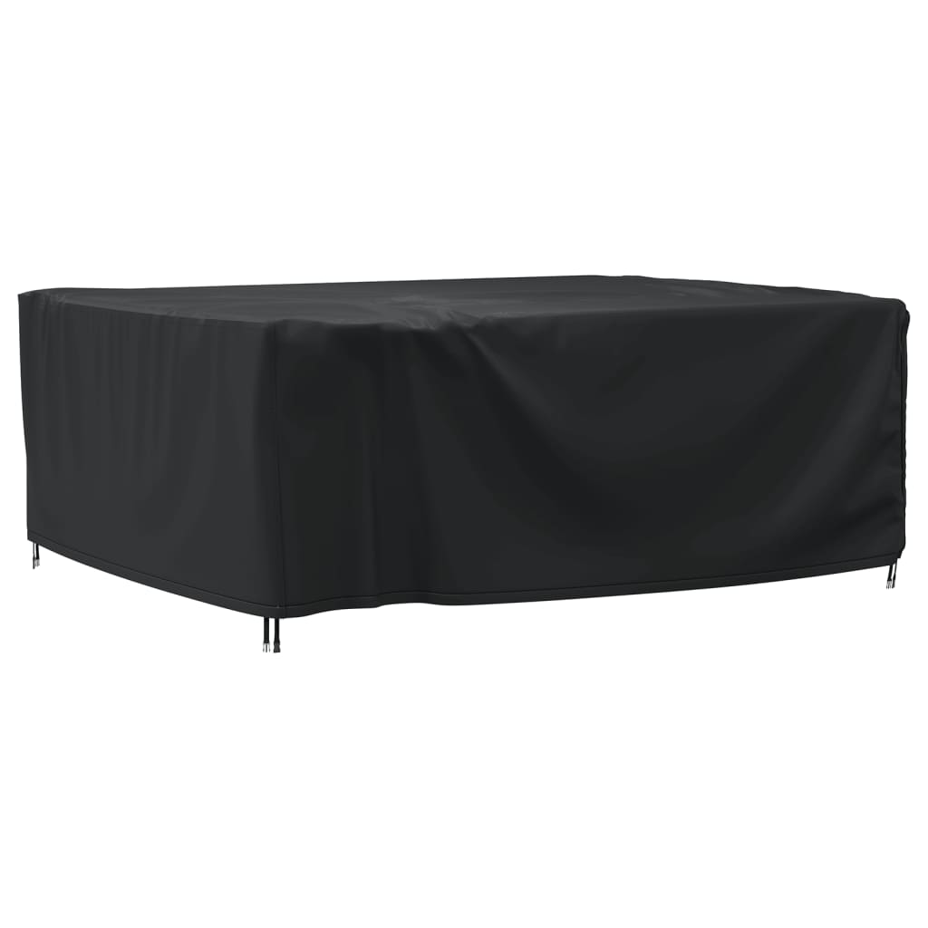 Garden Furniture Cover Black 200x160x70 cm Waterproof 420D